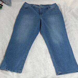 Style & Co. Women's Cropped Blue Jeans